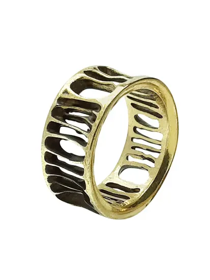 Каблучка "Vertebra Gold" (широка)